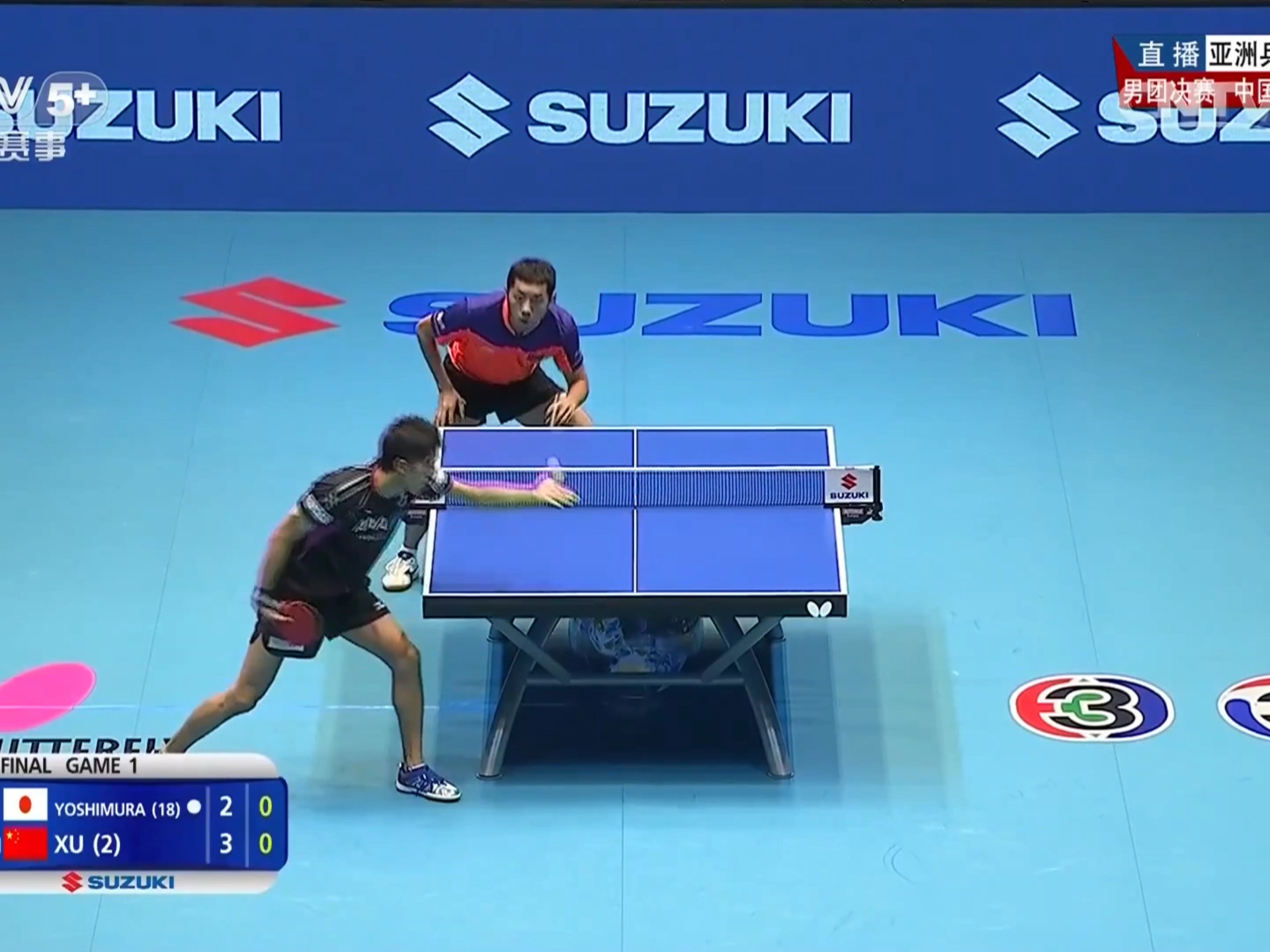 日本乒乓球队横扫德国乒乓球队，许昕三分雨点燃全场